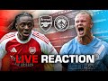 Arsenal 1 1 Man City LIVE Premier League Reaction Martinelli Rescues Arsenal Late On ESPN FC