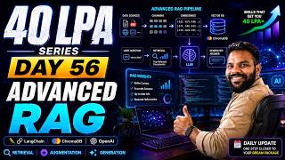 40 LPA Series Day 56 | Advanced RAG Tutorial | LangChain, ChromaDB & Vector Database Explained