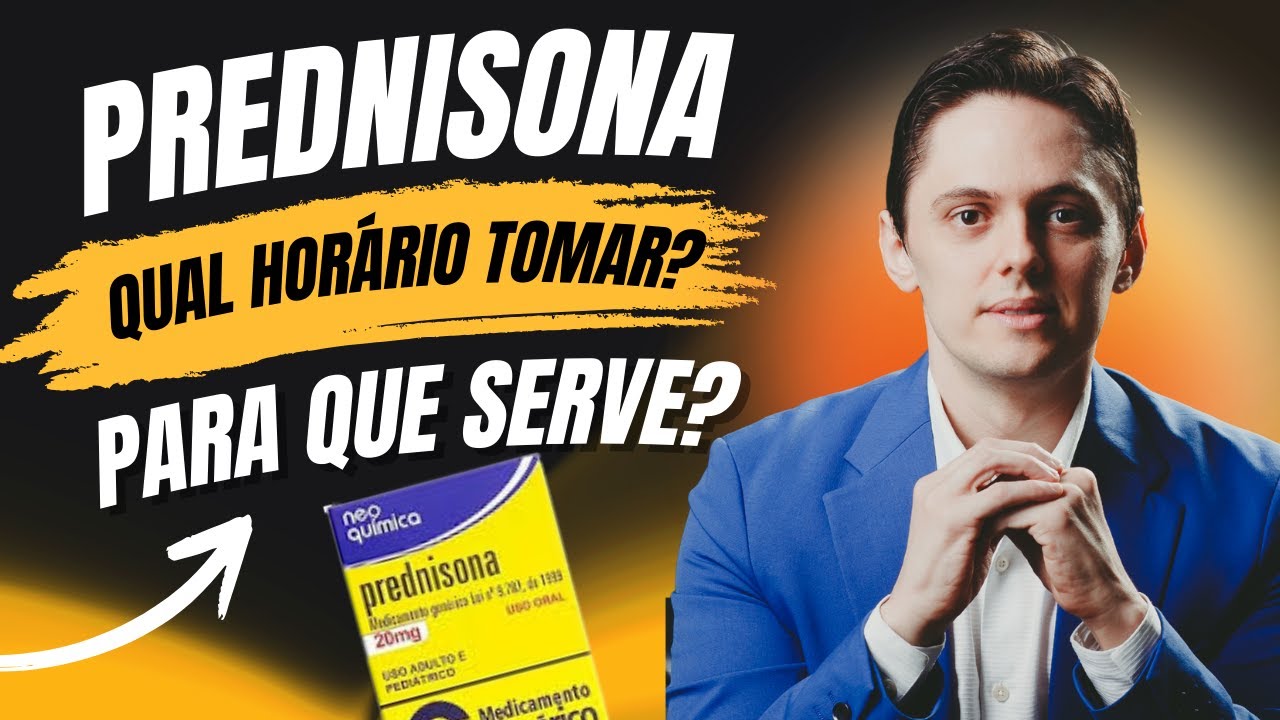 PREDNISONA para que serve ? Que horas devo tomar a Prednisona ? Dr.Renato Ponte Otorrino