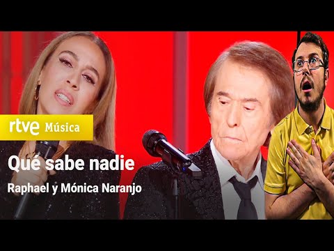 Italiano reacciona a Raphael & Mónica Naranjo – “Qué sabe nadie”