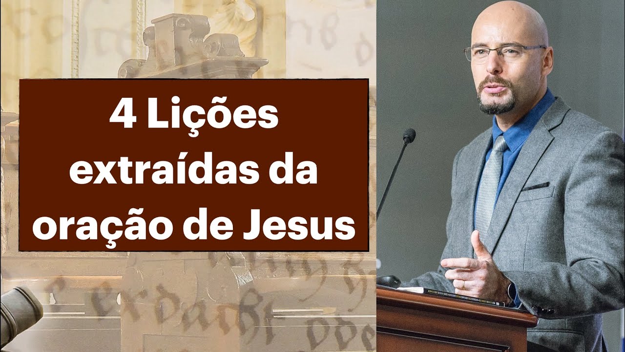 LIÇÕES APRENDIDAS DA ORAÇÃO DE JESUS. João 17:1-5 Pr. Glauber Manfredini
