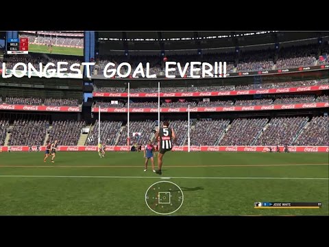 70M BOMB!!! Longest Goal Ever on AFL Evolution!!