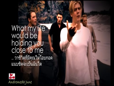 เพลงสากลแปลไทย #199# If I Let You Go - Westlife (English & Thai subtitle) ♪♫♫ ♥
