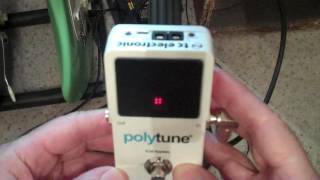 Video thumbnail for TC Electronic Polytune 2 - My Newest Tuner by millstap