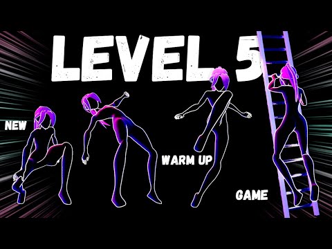HIGH QUALITY Immersive Interactive Warm Up 🚀| NEW 5 LEVEL Interactive Viral Game  🚀