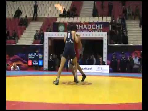 AC2013 / Fazil Zamanzade - Eldaniz Azizli / GR 55 kg - bronze medal match