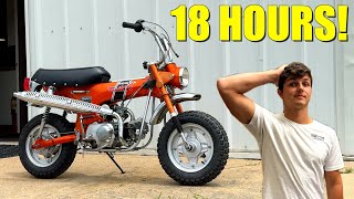 We Built This Honda Trail 70 In A Day!