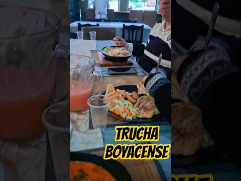 Almorzando en Iza Boyacá #comidacolombiana
