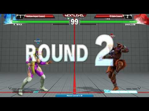 SF5 Winners Finals @ NLBC v.6 - Rainbow Impact (R. Mika) vs TS Sabin (Dhalsim) [720p/60fps