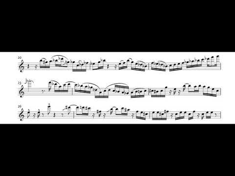 Dan Higgins' solo on 'Endless Torture' (Transcription)
