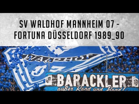 SV Waldhof Mannheim 07 -  Fortuna Düsseldorf 1989/90