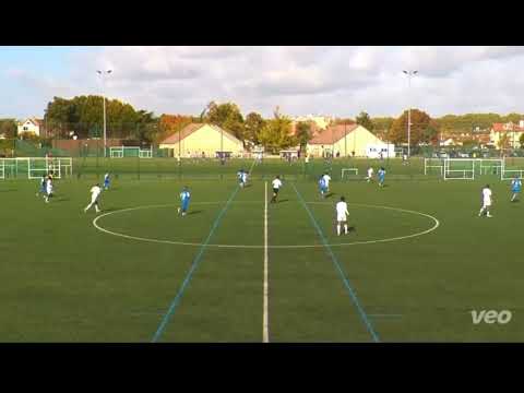 Ibrahima YATTARA U18 FC Versailles Moments Vs Palaiseau championnat u18 R1 Victoire 2-0 Bonne perf