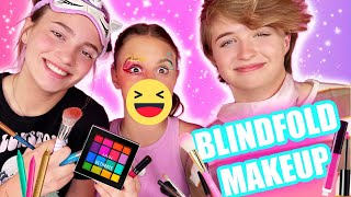 Hilarious Blindfolded Makeup Challenge With My Friends! The Daya Daily
