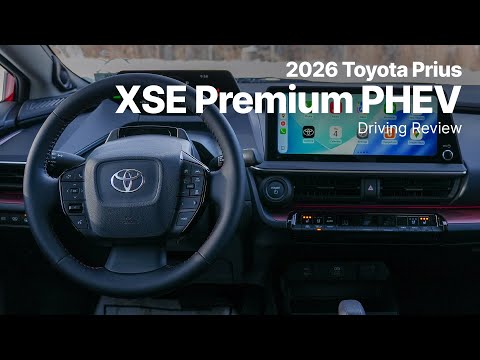 Thumbnail for 2026 Toyota Prius PHEV | XSE Premium | Driving Review by Toyota Prius, Toyota, Toyota Prius G, Toyota Prius C, PHEV, Toyota Prius V