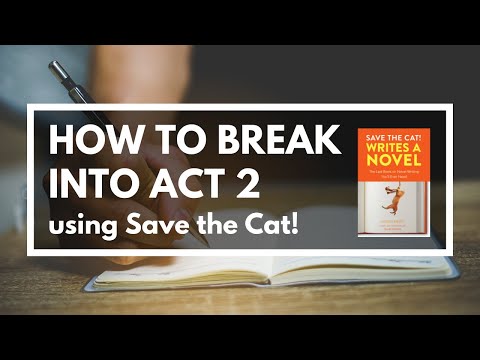 What is the "Break into 2" beat in the Save the Cat! beat sheet?