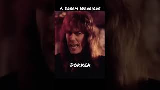 Dokken Top 5 Hit Songs #glammetal #hardrock #heavymetal #americanband