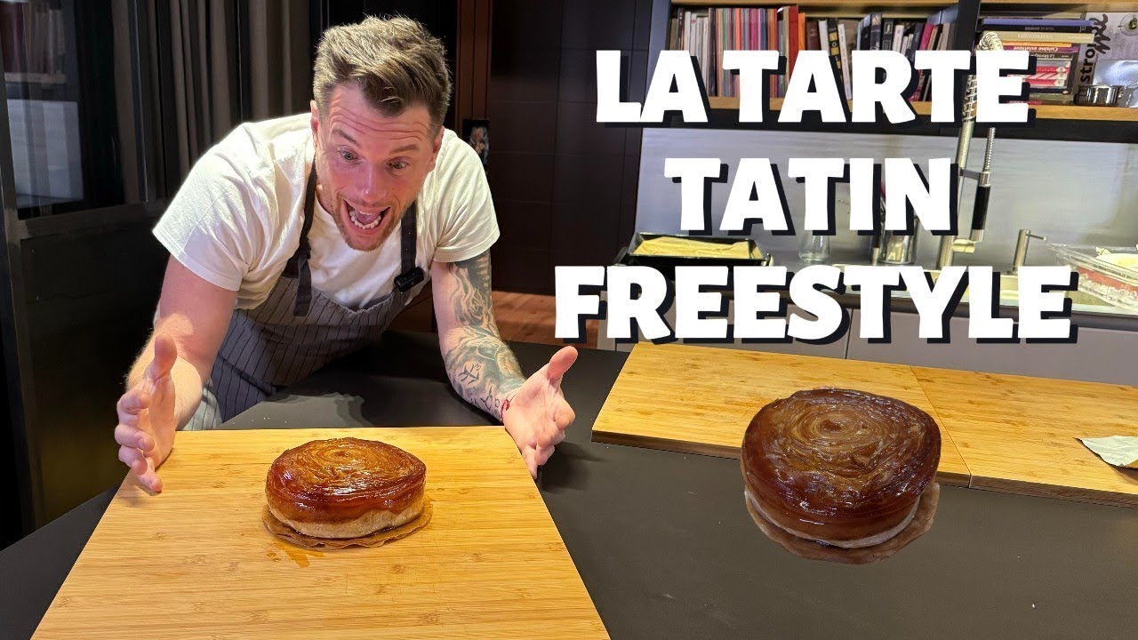 Tarte Tatin aux Pommes Pink Lady et Feuille de Brick