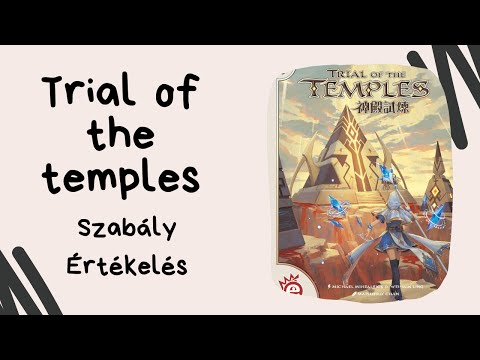 Mágusok irány a templom! Trial of the temples társasjáték játékbemutató és szabályismertető - Társasozz Okosan!