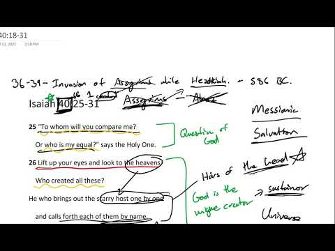 Passage Breakdown - Isaiah 40:25-31 | Current Events, Ancient Truths - Week 3