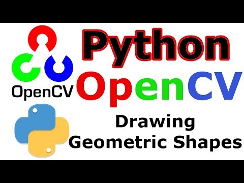 Python OpenCV Drawing Geometric Shapes