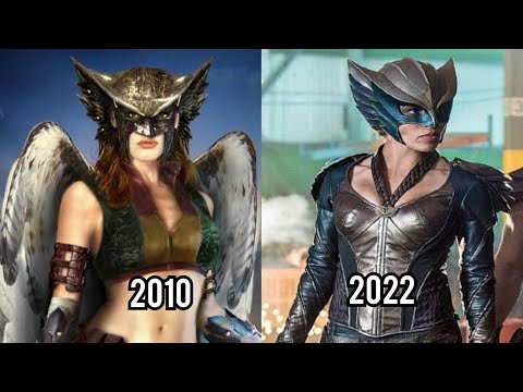 EVOLUTION OF HAWKGIRL IN LIVE ACTION | Black Adam