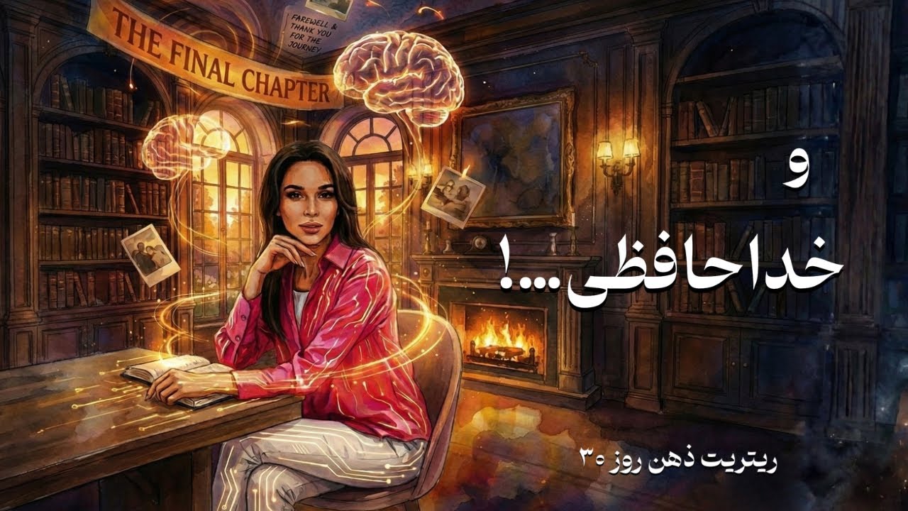 و خداحافظی 🫶🏼| ریتریت ذهن روز ۳۰ | دکتر رضایی