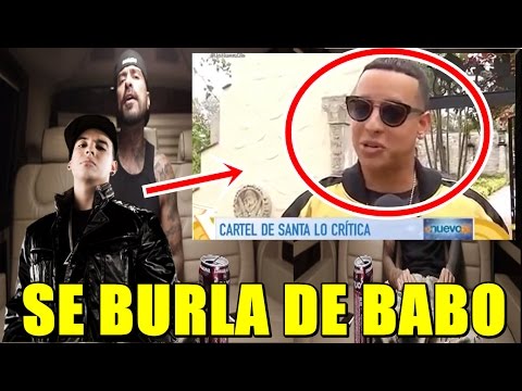 Daddy yankee Se burla de el cartel de santa |MUSICRAPHOOD