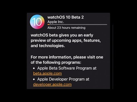 How to Install WatchOS 10 Beta 2