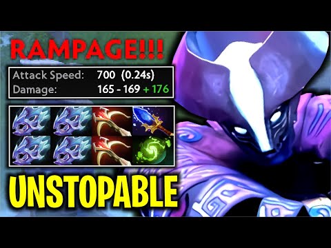 NO ONE CAN STOP HIM..!! 700 Attack Speed Spectre 4x Moon Shard 2x Daedalus by Goodwin 7.25 | Dota 2