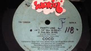 COCO-  PARTY LINE 12'' MIX