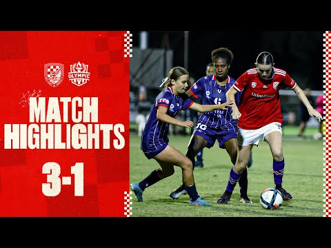 Kappa Women's Super Cup R4: Gold Coast Knights v Olympic FC Highlights