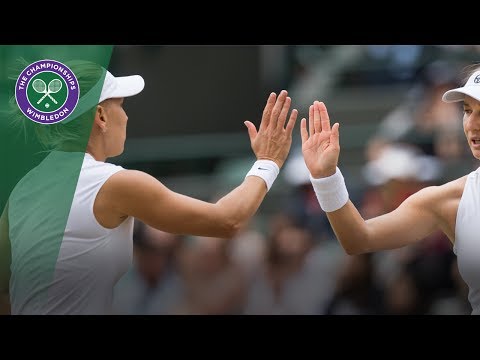 Makarova/Vesnina v Groenefeld/Peschke highlights - Wimbledon 2017 semi-final