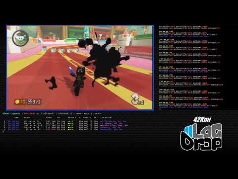 @LagDrop and Mario Kart 8   01