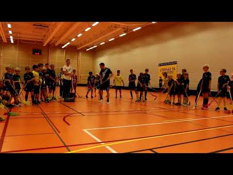 Utbynäs SK Innebandy, Daniel Calembsson visar dragskott