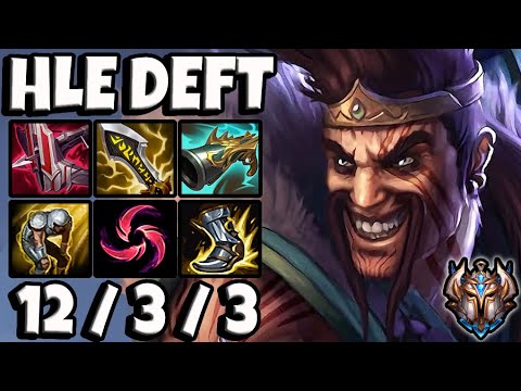 Deft Draven vs Lucian [ ADC ] Patch 11.22 Korea Challenger ✅