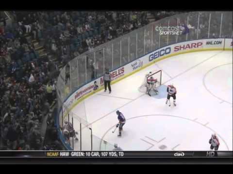 Andreas Nodl scores vs the Islanders - 11-6-10