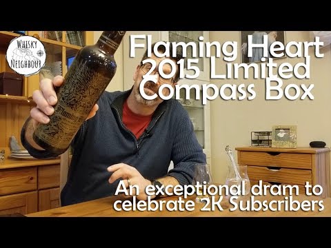 Flaming Heart 2015 ed. Compass Box Blended Malt Scotch