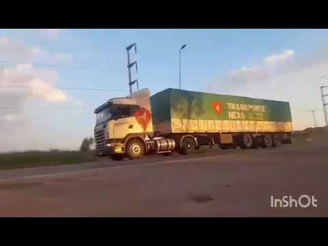 CAMIONES EN RN158 , SAN FRANCISCO , CORDOBA , ARGENTINA , VIDEO 323
