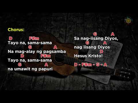 Tayo na Sama Sama #lyricsvideo  #Guitar #Chords #worship #praise