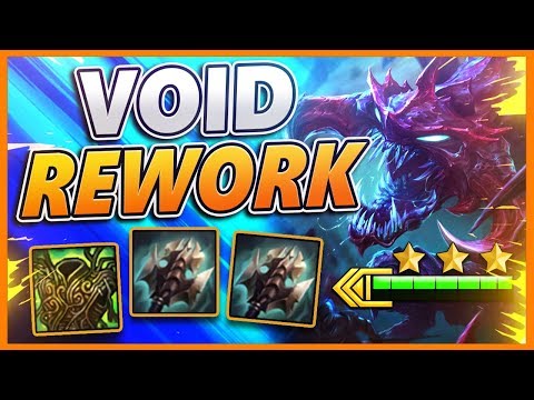 *NEW VOID BUFF* THIS REWORK MAKES VOID OP (NEW TFT META) - BunnyFuFuu TFT