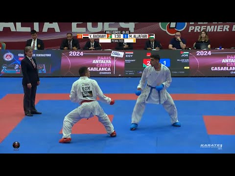 Youssef Badawy vs Mohammad Aljafari | Final Male Kumite -84Kg | Antalya 2024