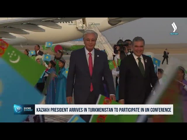 Қазақстан Президенті Түрікменстанға келді