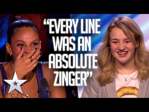 Eva Abley shows comedy has NO LIMITS! | Unforgettable Audition | Britain's Got Talent