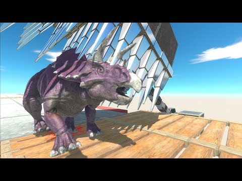 Staying under heavy blades - Animal Revolt Battle Simulator