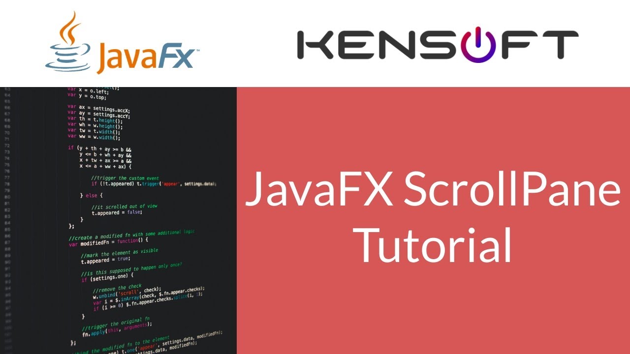 JavaFX ScrollPane tutorial | JavaFX Tutorial