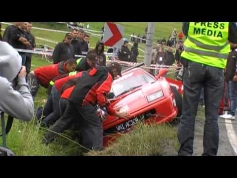 Ferrari F355 Crash Dzwon GSMP Limanowa 2011