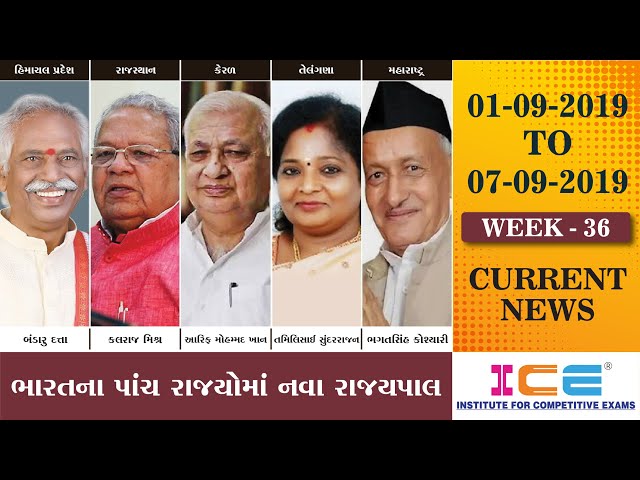 ICE CURRENT NEWS 1st September TO 7th September 2019