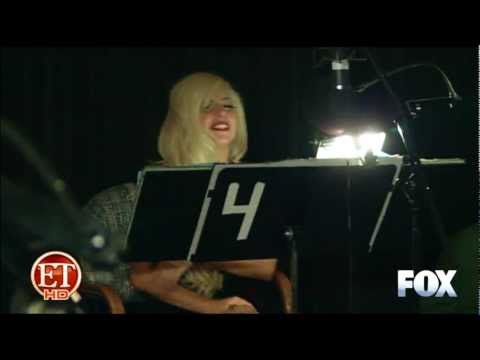 Behind the Scenes - Lady Gaga on The Simpsons