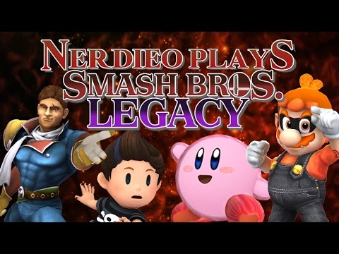 Nerdieo Plays Super Smash Bros Legacy! - AMAZING MOD!