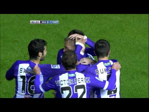 La Liga | Gol de Ebert (0-1) en el Osasuna - Real Valladolid | 04-11-2012 | J10